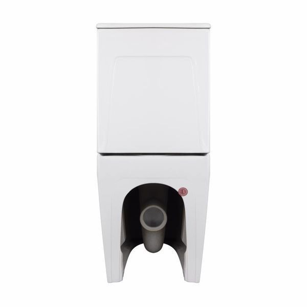Унітаз-компакт Qtap Scorpio безободковий Ultra Quiet з сидінням Soft-close QT14226088AW SD00050897 фото