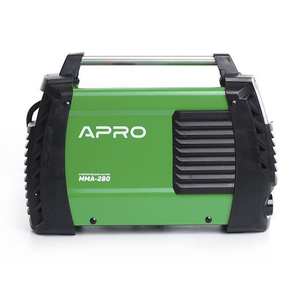 Зварювальний апарат інверторний APRO MMA-280, ялин.5 мм, + набір кабелів 065273 065273 фото