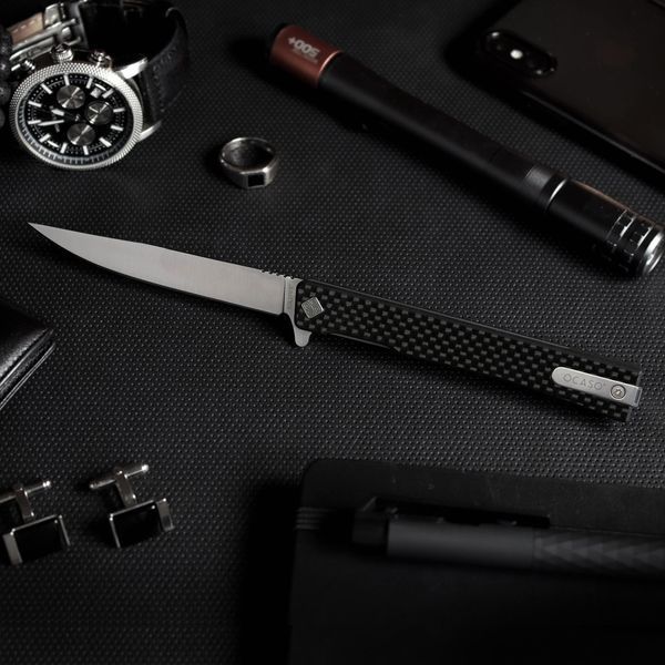 Ніж Ocaso "Solstice", Carbon Fiber, Satin 10CFS фото