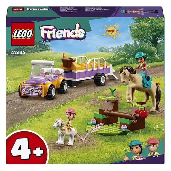 Конструктор LEGO Friends Прицеп для лошади и пони (42634) 42634L фото