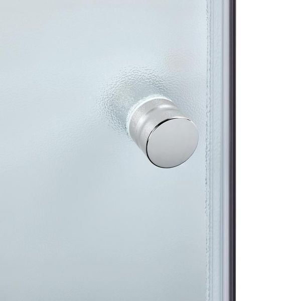 Душова кабіна Lidz Latwa SC80x80.SAT.LOW.FR, скло Frost 4 мм + Lidz Душовий піддон KAPIELKA ST80x80x15 SD00051437 фото