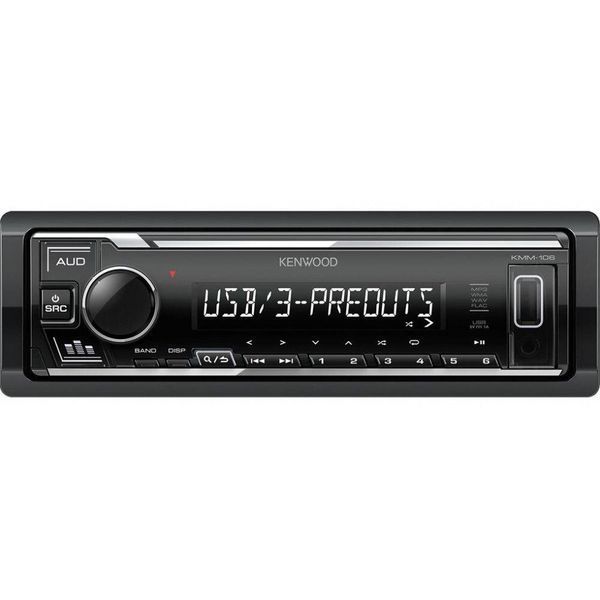 Автомагнітола 1 DIN Kenwood KMM-106 29530-car фото