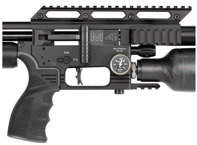Пневматична редукторна гвинтівка FX Airgun M4 STD Black .177 кал IM4-450306-009-00 фото