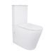 Унітаз-компакт Qtap Scorpio безободковий Ultra Quiet з сидінням Soft-close QT14226088AW SD00050897 фото 1