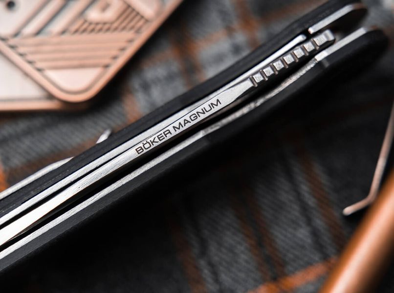 Ніж Boker Magnum "Braddock black" 01SC088 фото