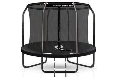 Батут THUNDER INSIDE ELITE з внутрішньою сіткою 8 футів 244 см чорний INSIDE-ELITE-8FT-BLACK INSIDE-ELITE-8FT-BLACK фото
