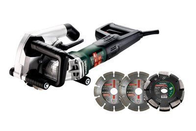 Штроборіз Metabo MFE 40 + 2 алмазні відрізні диски + фрезерувальний диск (Безкоштовна доставка) 604040900 фото