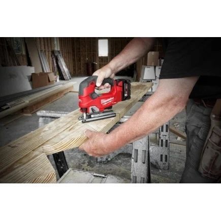 Пила лобзикова акумуляторна безщіткова MILWAUKEE M18 FJS-0X (каркас + HDкейс) 4933464726 фото
