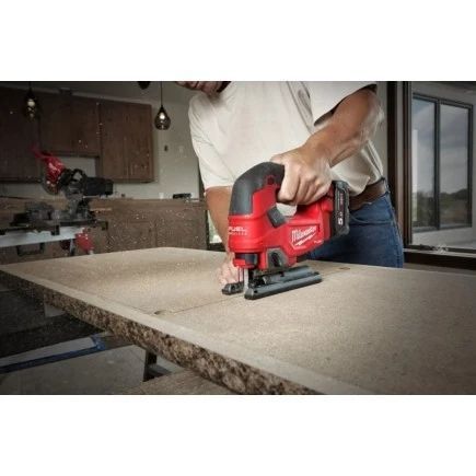 Пила лобзикова акумуляторна безщіткова MILWAUKEE M18 FJS-0X (каркас + HDкейс) 4933464726 фото