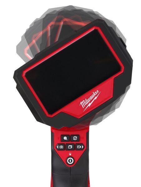 Камера цифрова акумуляторна MILWAUKEE, M12 360IC12-201C, 1м (зарядний пристрій С12 С, 1 акумулятор 2Ач, кейс) 4933480740 фото
