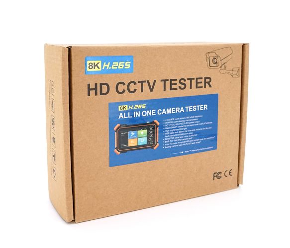Тестер видеосигнала M-IPC-450D с сенсорным дисплеем 4 дюйма, поддерживает IP, AHD, CVI, TVI, CVBS -камеры U_25941 фото