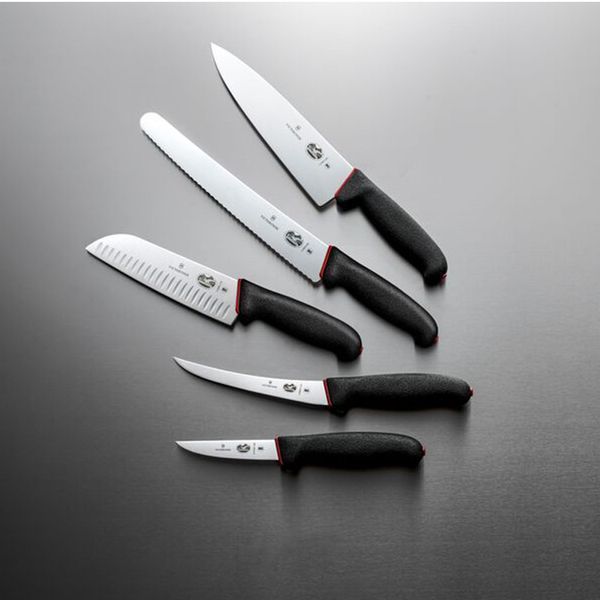 Ніж Сантоку Victorinox Dual Grip 17см чорн 5.2523.17D 5.2523.17D фото