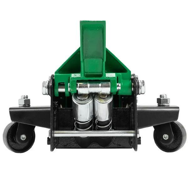 Домкрат підкатний 3т (75-465мм) двопоршневий з педаллю Rockforce RF-T820033X 61624(for) фото