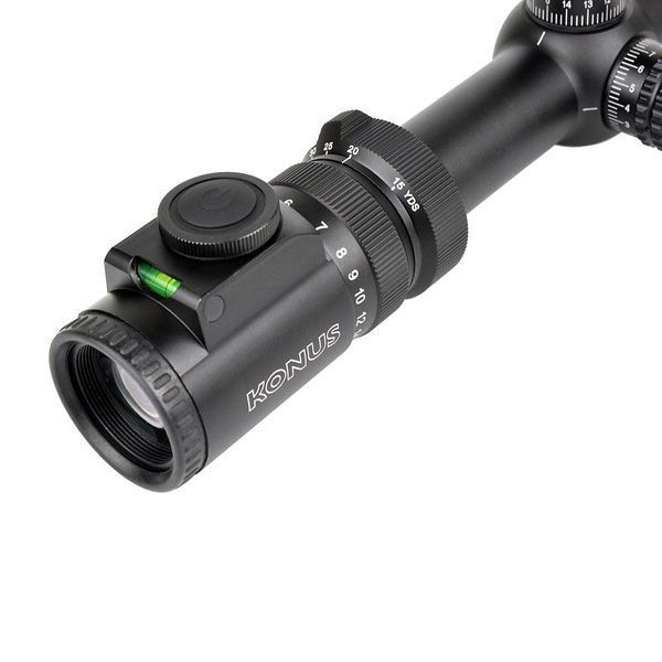 Оптичний приціл KONUS ARMADA 6-24x56 Fine Crosshair IR 7166 фото