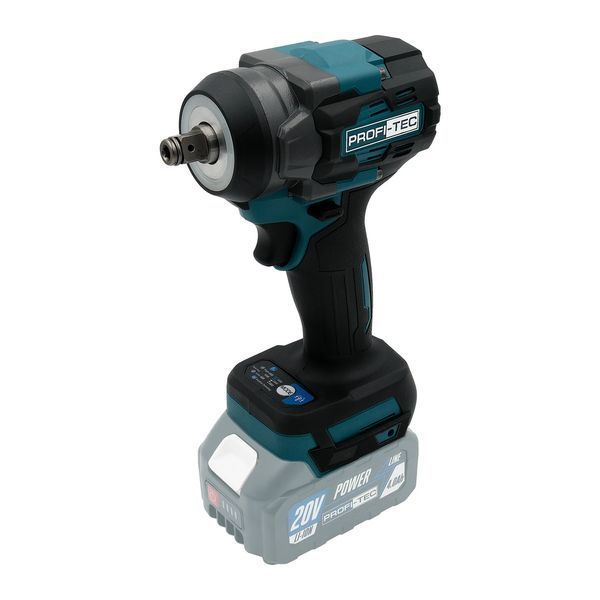 Акумуляторний гайковерт PROFI-TEC PTW502 POWERLine (2&times;PT2040MP (4.0 Аг), 7030 007030P фото