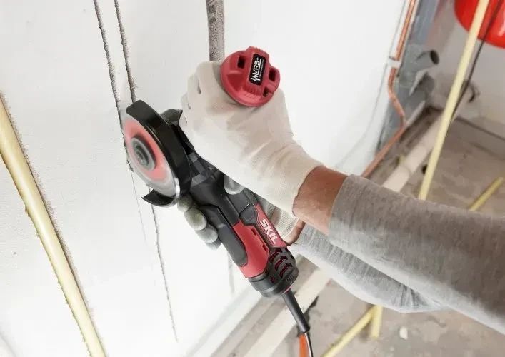 Болгарка (кутова шліфувальна машина) мережева 125мм 850 Вт "VRS+" SKIL 9132 AB 11070500101 (AG1E9132AB) 11070500101 фото