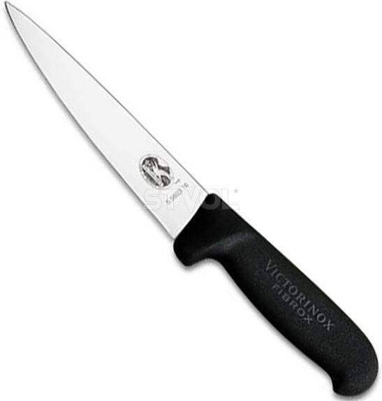 Ніж кухонний обробний Victorinox Fibrox 14 см, чорний