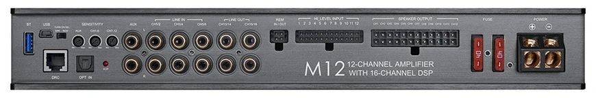 Підсилювач процесорний 12-канальний MUSWAY M12 M12 фото