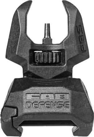 Мушка складана FAB Defense FBS на Picatinny. Black 2410.00.87 фото