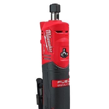 Шліфмашина пряма цангова акумуляторна безщіткова MILWAUKEE, M12 FDGS-422B (зарядний пристрій С12 С, 1 акумулятор М12 В2 2Аг, 1 а 4933471436 фото