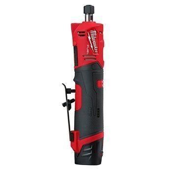 Шліфмашина пряма цангова акумуляторна безщіткова MILWAUKEE, M12 FDGS-422B (зарядний пристрій С12 С, 1 акумулятор М12 В2 2Аг, 1 а 4933471436 фото