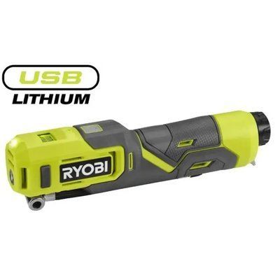 Насос велосипедний акумуляторний Ryobi USB Lithium RI4-0 4В 6.9бар дисплей підсвічування 0.5кг без АКБ та ЗП (5133006141) 5133006141 фото