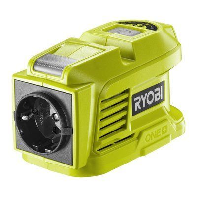 Інвертор напруги акумуляторний RYOBI ONE+ RY18BI150A-0, 220 Вольт, 150Вт/300Вт пікова, (без АКБ та ЗУ) 5133004895 фото