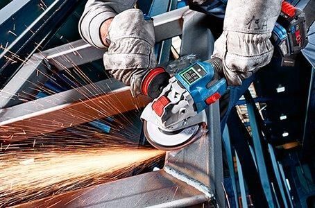 Кутова шліфмашина акумуляторна Bosch GWX 18V-15 SC (06019H6501) 06019H6501 фото