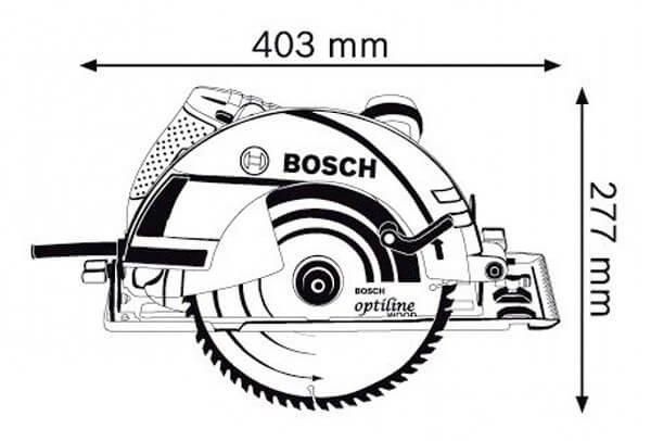 Циркулярна пила Bosch GKS 235 Turbo Professional (06015A2001) 06015A2001 фото