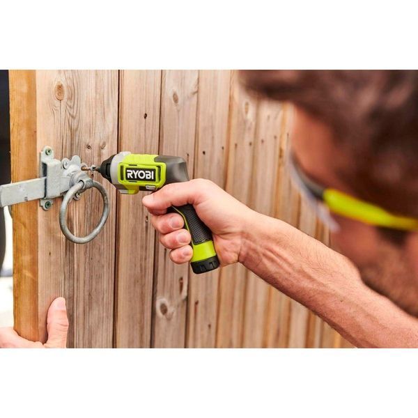 Викрутка акумуляторна Ryobi USB Lithium RSD4-120TA2 4В 1х2А&middot;год 5Нм 200об&middot;хв 2 насадки 10 біт 0.31кг кейс 5133 5133006211 фото