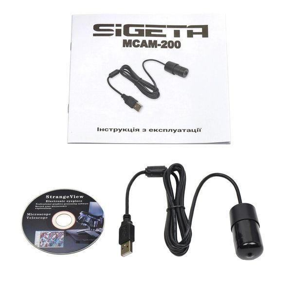 Камера для мікроскопа SIGETA MCAM-200 2.0 MP 65605 фото
