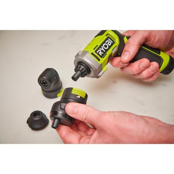 Викрутка акумуляторна Ryobi USB Lithium RSD4-120TA2 4В 1х2А&middot;год 5Нм 200об&middot;хв 2 насадки 10 біт 0.31кг кейс 5133 5133006211 фото