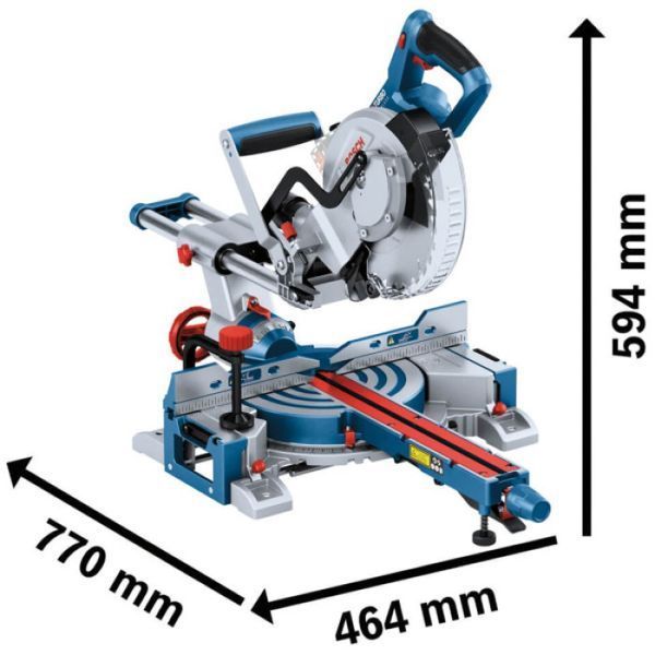 Торцювальна пила BOSCH GCM 18V-216 D акумуляторна 0601B51000 0601B51000 фото