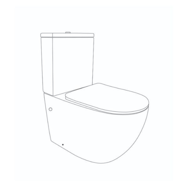 Унітаз підлоговий Qtap Jay Ultra Quiet з сидінням Soft-close 640x360x835 мм QT07222175TW White SD00053257 фото