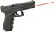 Лазерний цілевказівник інтегрований під Glock 17 Gen 4 (червоний) LMS-G4-17 фото 1