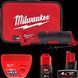 Шліфмашина пряма цангова акумуляторна безщіткова MILWAUKEE, M12 FDGS-422B (зарядний пристрій С12 С, 1 акумулятор М12 В2 2Аг, 1 а 4933471436 фото 1