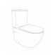 Унітаз підлоговий Qtap Jay Ultra Quiet з сидінням Soft-close 640x360x835 мм QT07222175TW White SD00053257 фото 2