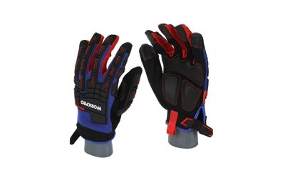 Робочі рукавички, повітропроникні із захисними вставками WORKPRO XL PRO PLUS WP371005 DC_408961 фото