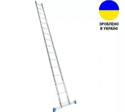 Драбина односекційна Virastar Unomax 16 щаблів (VSL016) VSL016 фото
