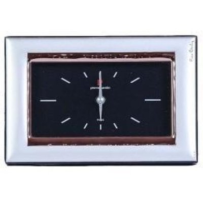 Оригінальний настільний годинник Montparnasse 12x7 PIERRE CARDIN PCMO39R/1 сріблястий PCMO39R/1 фото