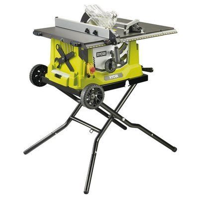 Пиляльний верстат Ryobi RTS1800EF-G 1800Вт настільна 254мм зі станиною и транспорт.колесами 5133002025 фото