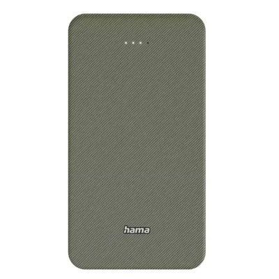 Зовнішній акумулятор (PowerBank) Hama 20000 mAh USB-C USB-A Green (00201716) 00201716 фото