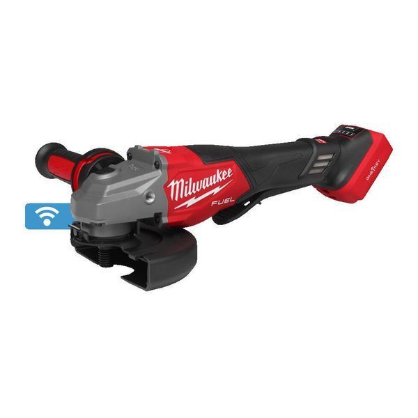 Шліфмашина кутова акумуляторна безщіткова MILWAUKEE, M18 FHSAGO125VXPDB2-0X, діаметр 125мм (антивібраційна бічна рукоятка, захис 4933493419 фото