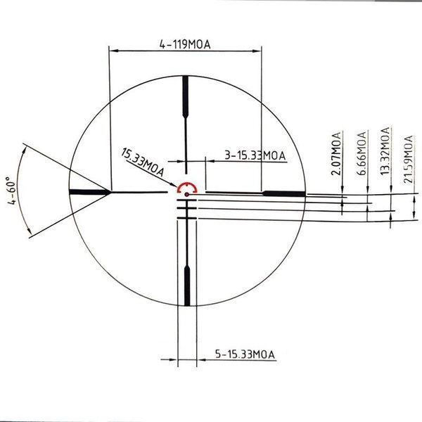 Коліматорний приціл KONUS SIGHT-PRO PTS2 3x30 (призматичний) 7203 фото