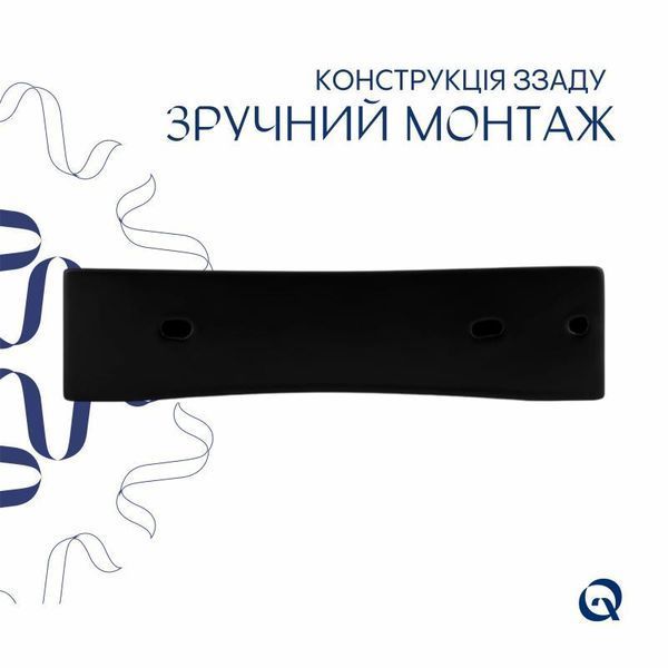 Раковина Qtap Nando LT 500х420х130 Matt black QT12116146AMB SD00052920 фото