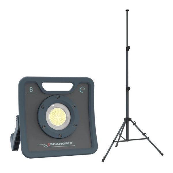 Прожектор переносний 6000 lumen NOVA 6 + TRIPOD 3M for Life SCANGRIP 49.0595 49.0595 фото