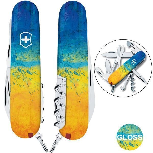 Нож Victorinox Climber Ukraine 1.3703.7_T3100pw 1.3703.7_T3100pw фото