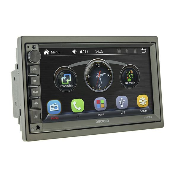 Автомагнітола DECKER DV-712W НФ-00001621 фото