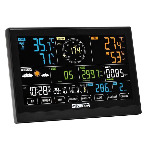 Метеостанція SIGETA SmartMeteo Max 8-in-1 Wi-Fi 65032 фото
