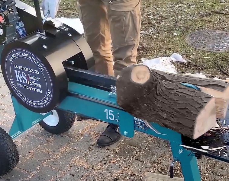 Бензиновий дровокол кінетичного типу K&ouml;nner & S&ouml;hnenKS 15TKG 52/35 KS 15TKG 52/35 фото